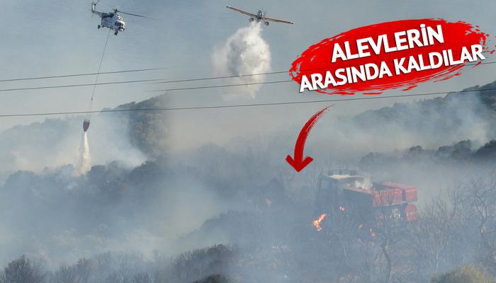 Çanakkale’de korkutan olay yaşandı!  Alevler antik kente sıçradı: Assos ziyarete kapatıldı