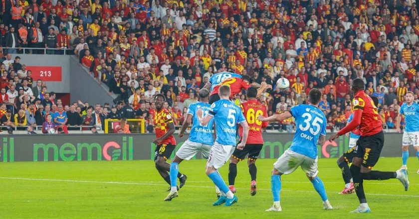 Göztepe, Trabzonspor’u 10 kişiyle mağlup etti