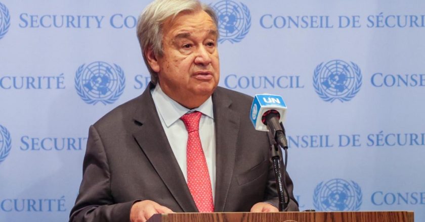 Guterres, İsrail’in UNRWA faaliyetlerini acımasızca yasaklamasına tepki gösterdi