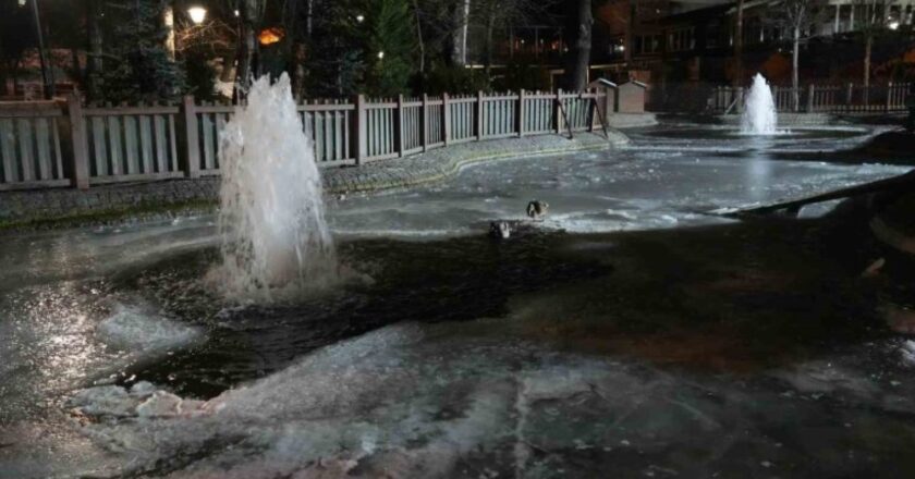 Ankara’daki hava sıcaklığı 10 dereceden daha az düştü: Kugulu Park Yüzme Havuzu – Son Dakika Türkiye Haberleri