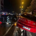 3 -Kovuklar Eseniaurt’ta Zincir Kazası: 2 Yaralı