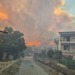 İzmir’de çöplükte başlayıp ormana sıçrayan yangın kontrol altına alındı