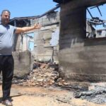 İnşaatta çalışarak kazandığı parasıyla yaptırdığı yuvası alev alev yanarak kullanılmaz hale geldi