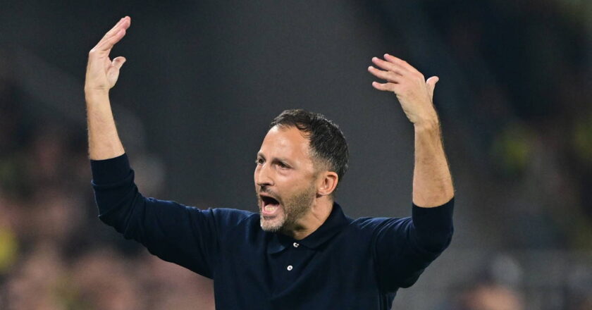 Domenico Tedesco’dan galibiyet sonrası oyuncusuna övgü – Son Dakika Spor Haberleri