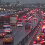 İstanbul’da yağmur trafiği durma noktasına getirdi, yoğunluk yüzde 90’a ulaştı