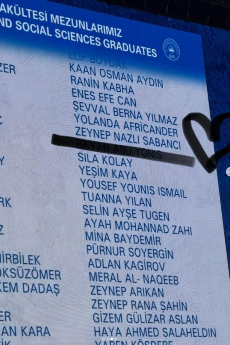 Nazlı Sabancı mezun oldu! Hacı Sabancı eşini yalnız bırakmadı